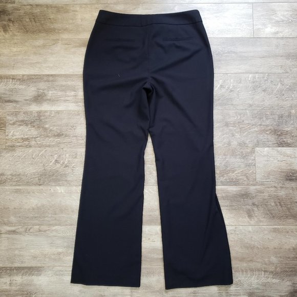 Talbots Women’s Petites Heritage Straight Dark Blue Trouser Pants 8p - Picture 2 of 10